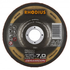 Rhodius Slīpēšanas disks Rhodius 125x7,0x22,23