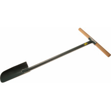Bahco Planting auger with tubular steel shaft and wooden handle 950mm