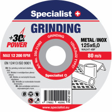 Specialist+ slīpēšanas disks GRINDING, 125x6x22 mm