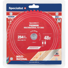 Specialist+ griešanas disks Multimaterial 254x30x48T