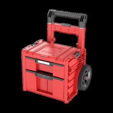 Qbrick SYSTEM PRO CART 2.0 PLUS DRAWER 2 Red Ultra HD Custom