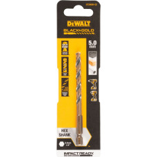 Dewalt Metāla urbja uzgalis HEX 1/4, 5,0 mm, DeWALT