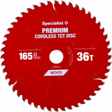 Specialist+ griešanas disks Cordless 165x36Tx20mm