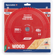 Specialist+ griešanas disks Wood 255x48Tx30mm