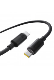 Baseus USB C kabelis - USB C, 2m 100W magnētiskais putu silikona BASEUS
