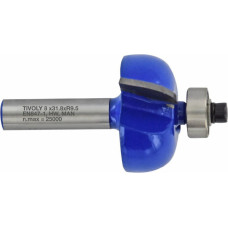 Tivoly Frēze ar lodīšu gultni 32x9,5 mm, 8 mm kāts