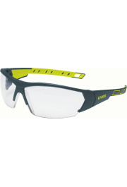 Uvex Aizsargbrilles UVEX I-Works, caurspīdīgas, zaļas