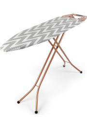 Beldray LA031596ROSEFEU7 Easy Glide Ironing Board - Rose Gold 122X 38 CM