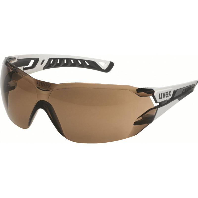 Uvex pheos nxt CBR23 safety spectacles anti-fog on the inside, extremely scratch-resistant and chemical-resistant on the outside