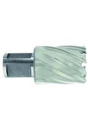 Tivoly HSS Сore Drill  Ø45X60X30 mm, short series.  Weldon shank Ø19 mm. Bright, uncoated