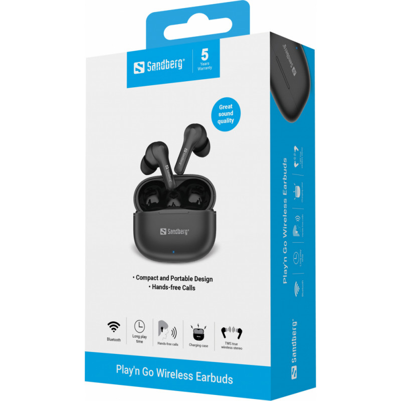 Sandberg 126-51 Playn Go Wireless Earbuds