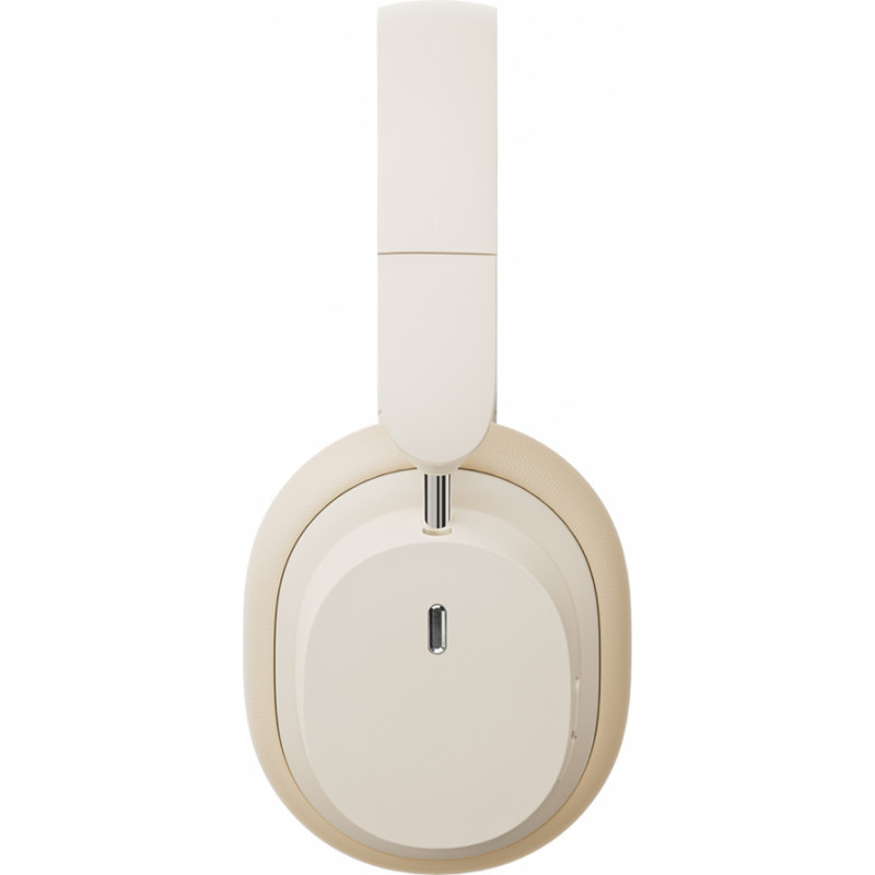 Baseus Bezvadu Bluetooth 5.3 austiņas austiņām uz ausīm Bowie D05, baltas krāsas