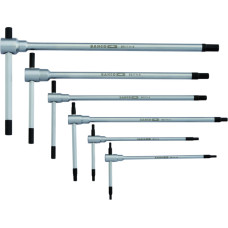 Bahco T-roktura seškansu atslēgu komplekts 6 gab. 2,5-8 mm