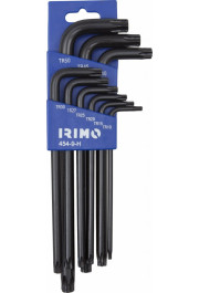 Irimo TORX L-atslēgu komplekts 9 gab., TR10 - TR50