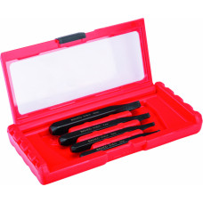 Bahco Set of stud extractors for broken-off screws, bolts and studs including 4 sizes: M5-M10; M8- M14; M12-M20; extractors M16-M24