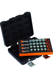 Bahco Oildrain plug thread rest set