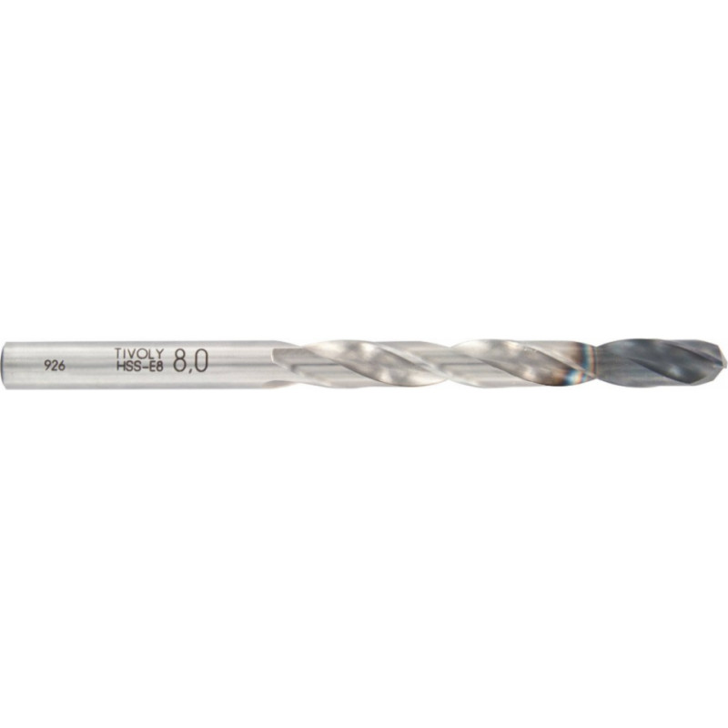 Tivoly urbis metālam 4 mm, COBALT HSS-E8, pilnībā slīpēts, 135°. INCOCUT