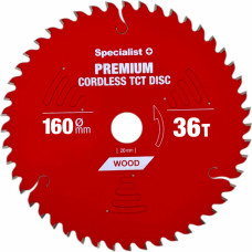Specialist+ griešanas disks Cordless 160x36Tx20mm