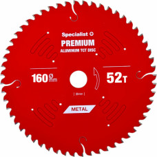 Specialist+ griešanas disks Aluminium 160x52Tx20mm
