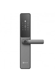 Ezviz Viedā durvju slēdzene EZVIZ, IP65, Wi-Fi 2,4GHz, parole, RFID, pirkstu nospiedumi