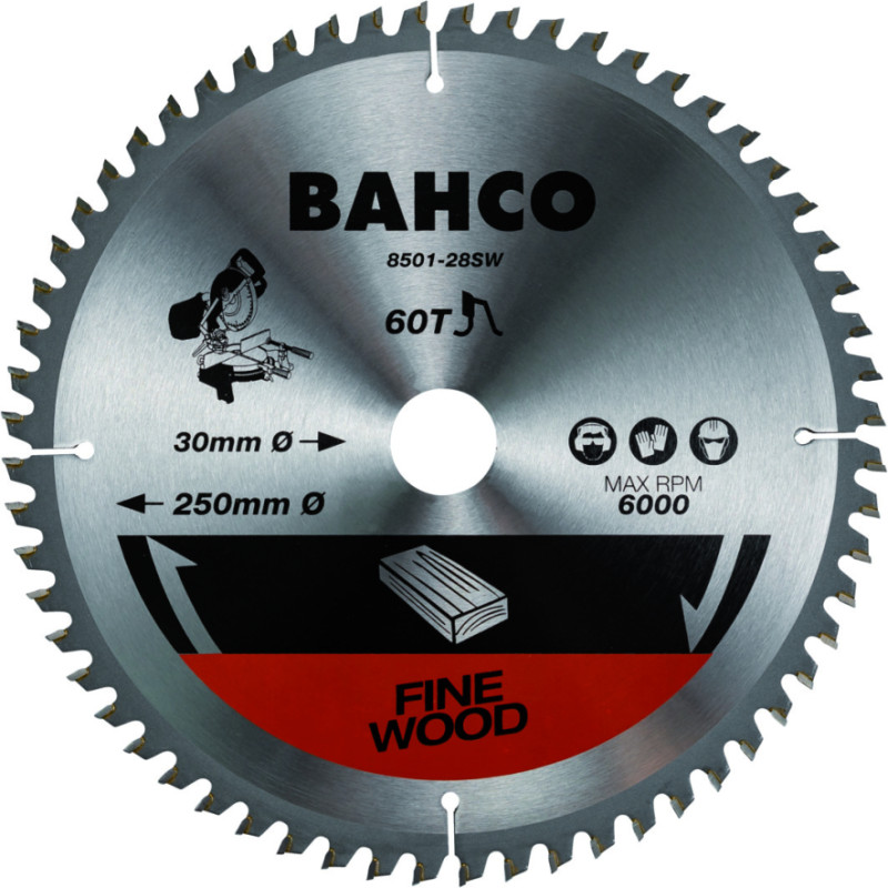 Bahco Zāģripa kokam Bahco 260x30mm 60H 0°