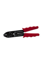 Bahco Crimping pliers 220mm 0,5-6mm2 red handles, cut nails M2,6-M5,0