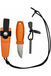 Morakniv Eldris ar uguns iedegšanas komplektu (S) dedzināti oranžs