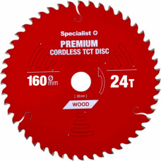 Specialist+ griešanas disks Cordless 160x24Tx20mm