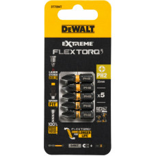 Dewalt FLEXTORQ skrūvgriežu uzgaļi PH2, 25mm, DeWALT, 5 gab.