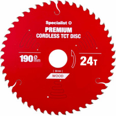 Specialist+ griešanas disks Cordless 190x24Tx30mm