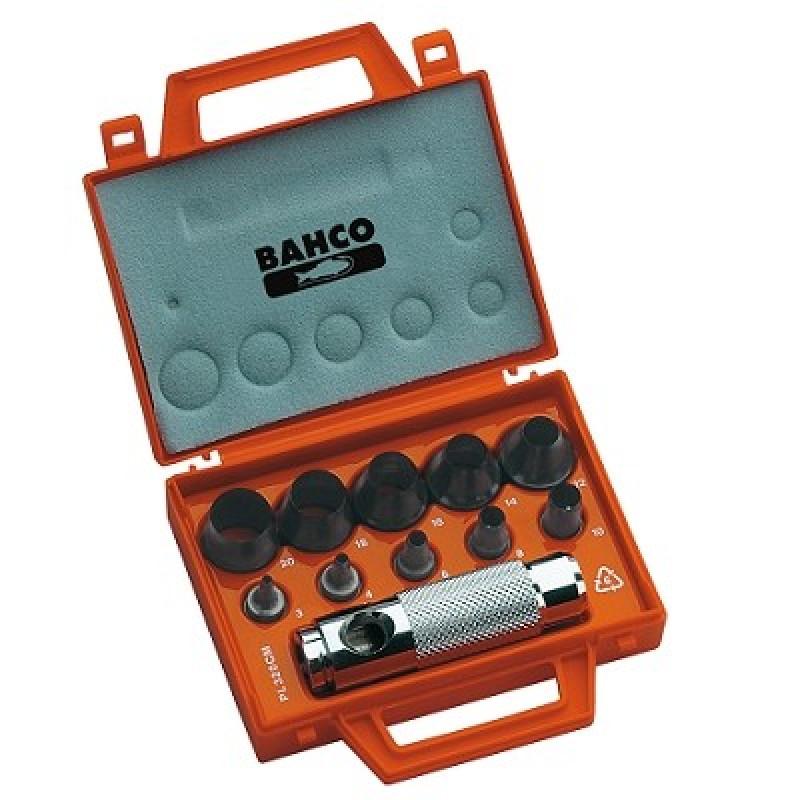 Bahco Interchangeable wad punch set 3-20mm 11pcs