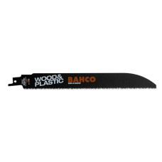 Bahco Zobenzāģa asmeņi HCS 228mm*1.0mm HSL 11TPI, kokam un plastmasai, 5 gab