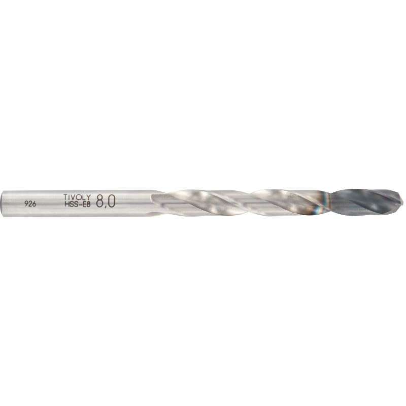 Tivoly urbis metālam 4,8 mm, COBALT HSS-E8, pilnībā slīpēts, 135°. INCOCUT