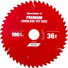 Specialist+ griešanas disks Cordless 190x36Tx30mm