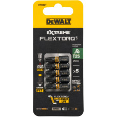 Dewalt FLEXTORQ skrūvgriežu uzgaļi T25 25 mm, DeWALT, 5 gab.