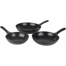 Salter BW08773 Geo Hex 3-Piece Fry Pan Set - 20/24/28cm