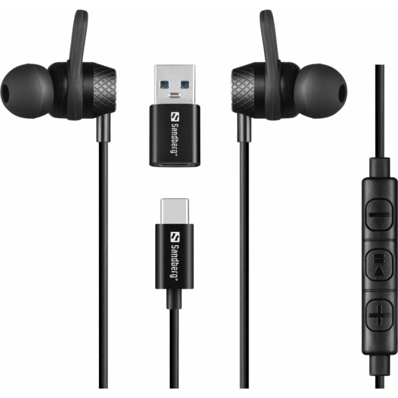 Sandberg 126-50 USB-C/A In-Earset with LineMic