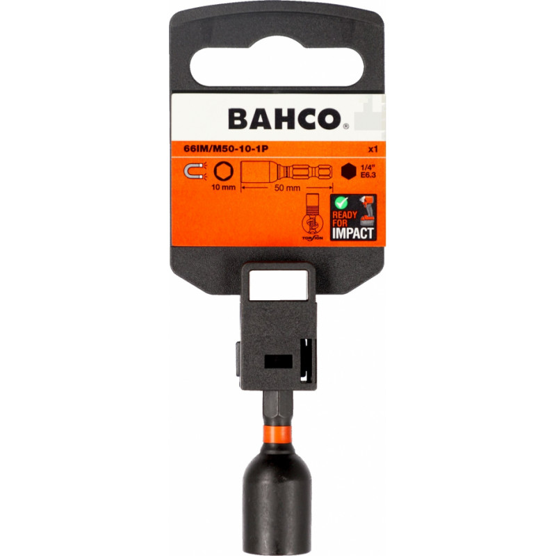 Bahco Magnētiskā trieciena galva sešstūra skrūvēm, 10mm
