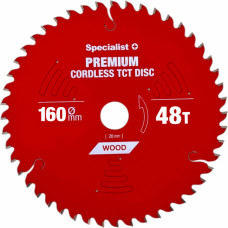 Specialist+ griešanas disks Cordless 160x48Tx20mm