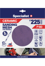 Specialist+ Keramikinis tinklelis Mesh 225mm P180