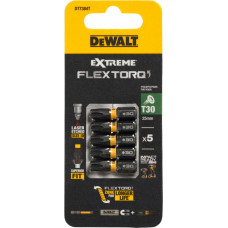Dewalt FLEXTORQ T30 skrūvgrieža uzgaļi 25 mm, DeWALT, 5 gab.