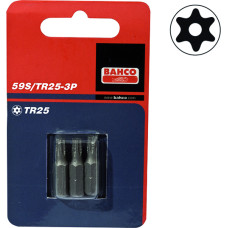 Bahco x3 bits T25h 25mm 1/4