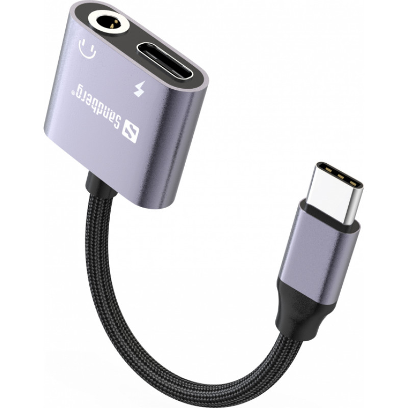 Sandberg 136-67 USB-C Audio Adapter PD65W