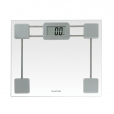 Salter 9081 SV3R Toughened Glass Compact Electronic Bathroom Scale