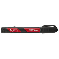 MILWAUKEE® INKZALL™ melns šķidrās tintes marķieris