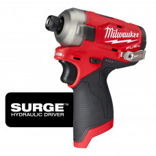 Milwaukee M12 FUEL™ SURGE™ 12V ¼″ sešstūra hidrauliskais triecienskrūvgriezis   FQID-0