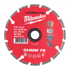 Dimanta disks dažādiem materiāliem DHMM 76 mm