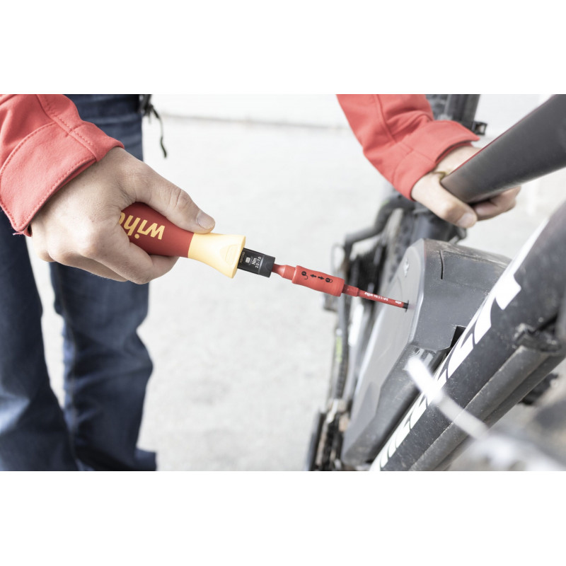 Wiha Skrūvgriežu komplekts ar griezes momenta kontroli TorqueVario®-S elektriķiem
