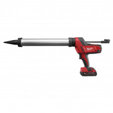 Milwaukee M18™ 18V silikona pistole C18 PCG/600A-201B ar 600 ml cauruli                