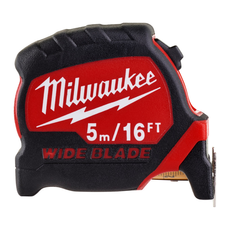 Milwaukee premium klases platā mērlente 5m/16ft ,33 mm